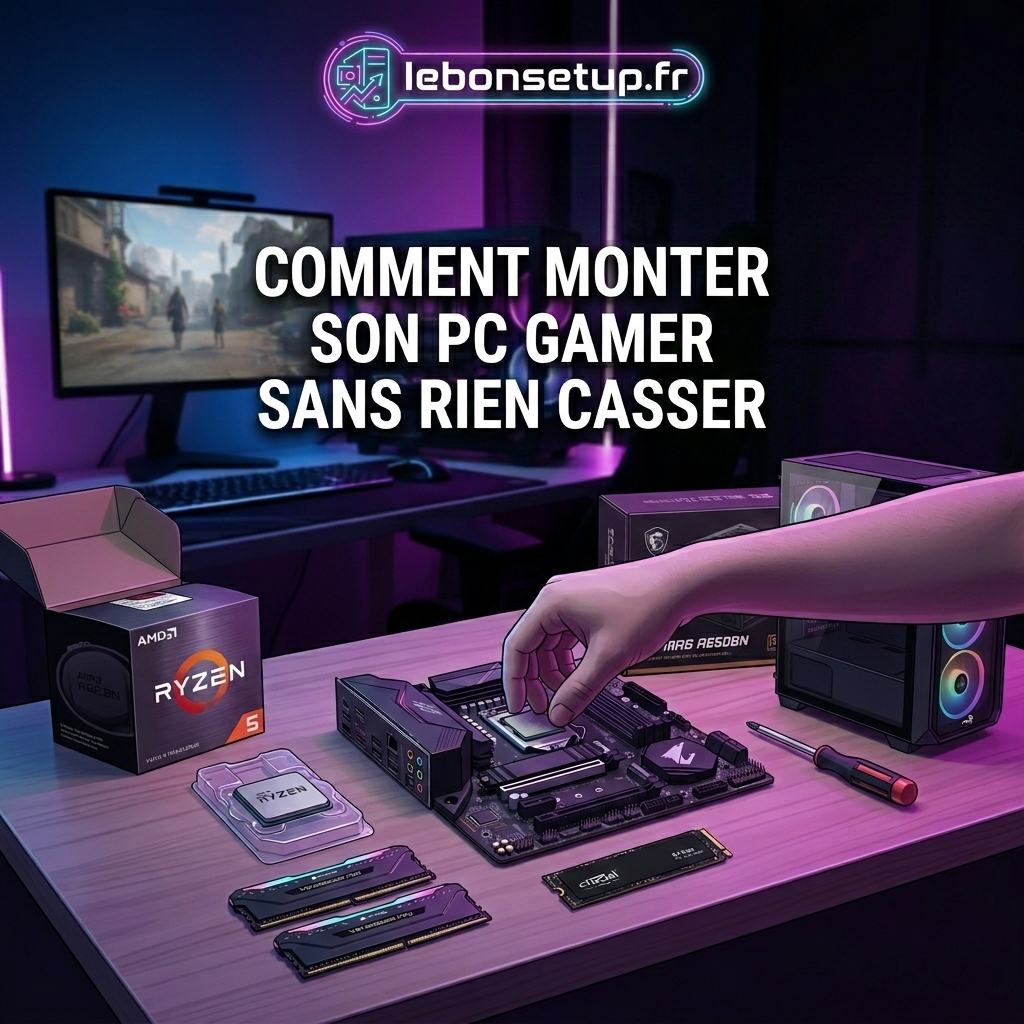 Guide étape par étape pour monter son PC gamer sans rien casser en 2026