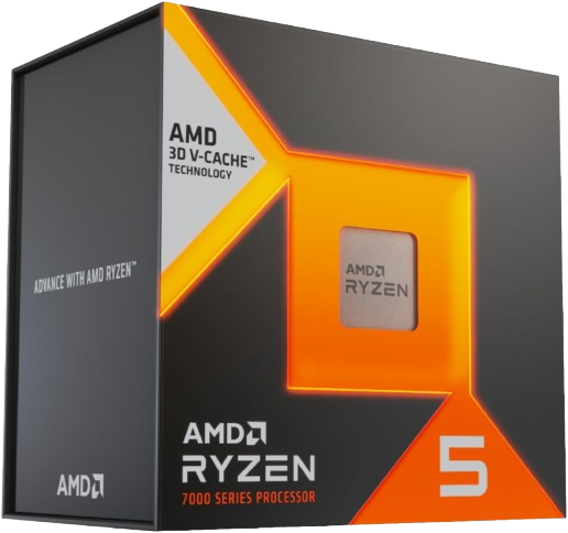 Processeur AMD Ryzen 5 7500X3D de la config PC gamer à 2 000 €