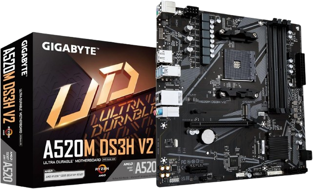 Gigabyte A520M DS3H V2 carte mère AM4
