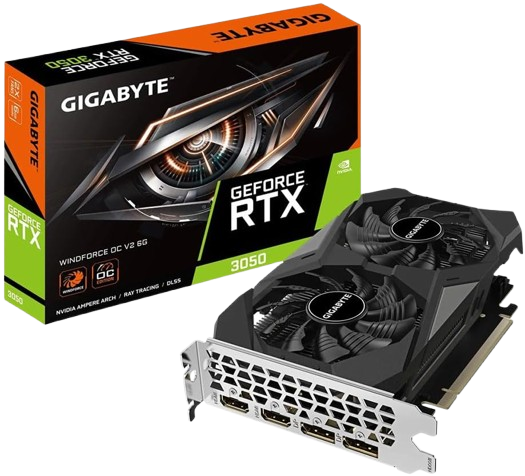 Gigabyte RTX 3050 Windforce OC V2 6Go