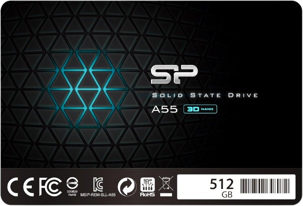 Silicon Power SSD 512Go 3D NAND SATA