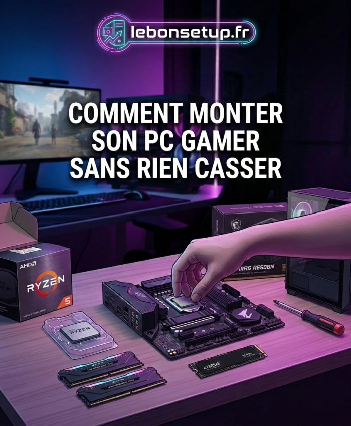 Guide étape par étape pour monter son PC gamer sans rien casser en 2026